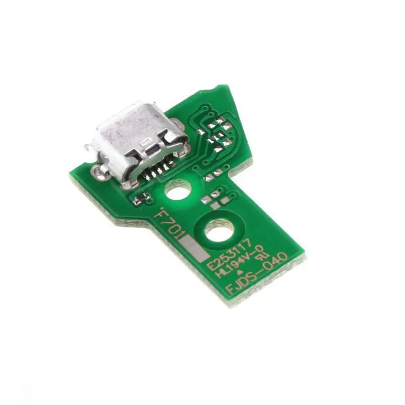 Для PS4 контроллер микро-зарядка через USB гнездо платы JDS-040 12-контактный кабель