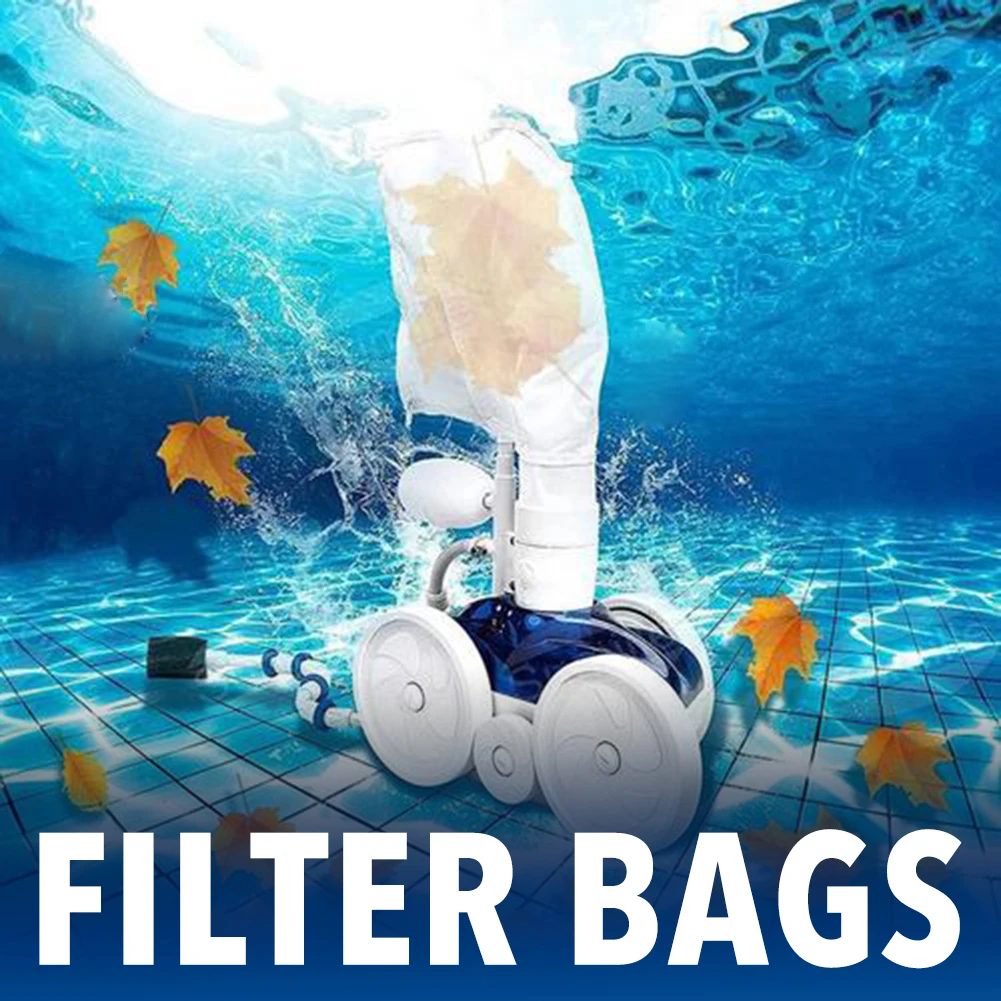 

Cleaner Bag Heavy Duty Removable Swimming Pool Filter Bag Vacuum Cleaner Replacement Strainer Pouch For Polaris 280 Or 480