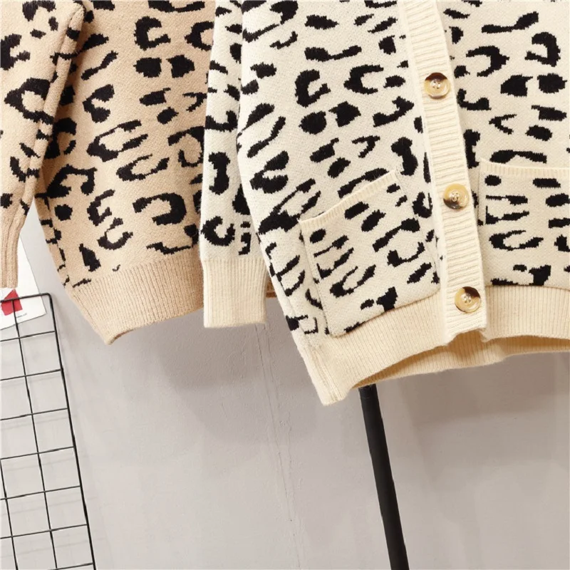 Корейский Повседневный вязаный женский свитер-кардиган 2019 ленивый свободный