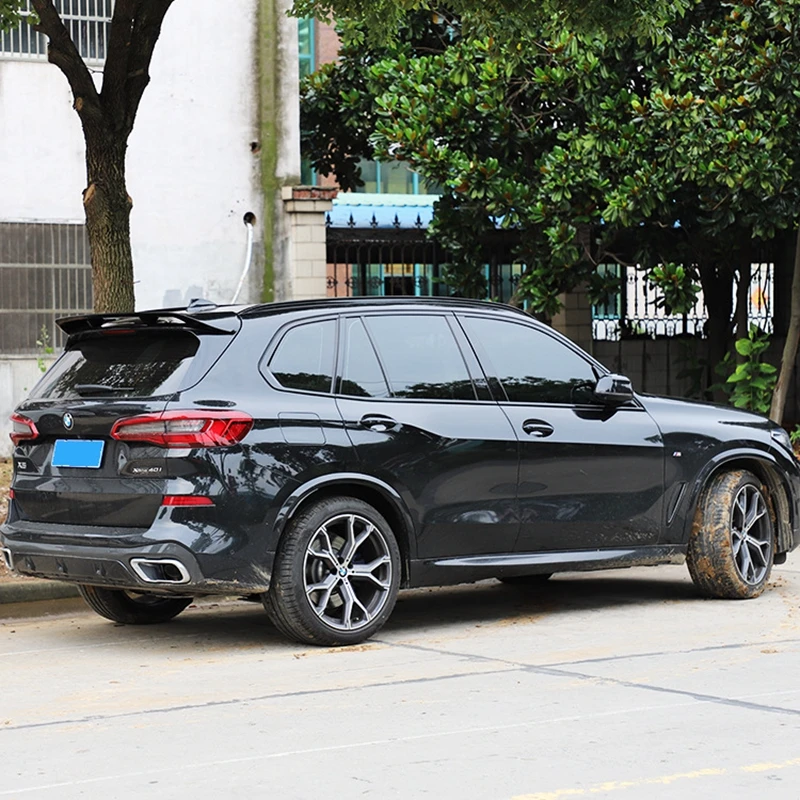 

for BMW G05 X5 M Sport 2019 - 2020 ABS Plastic Unpainted Color Rear Spoiler Wing Trunk Lid Cover Car Styling
