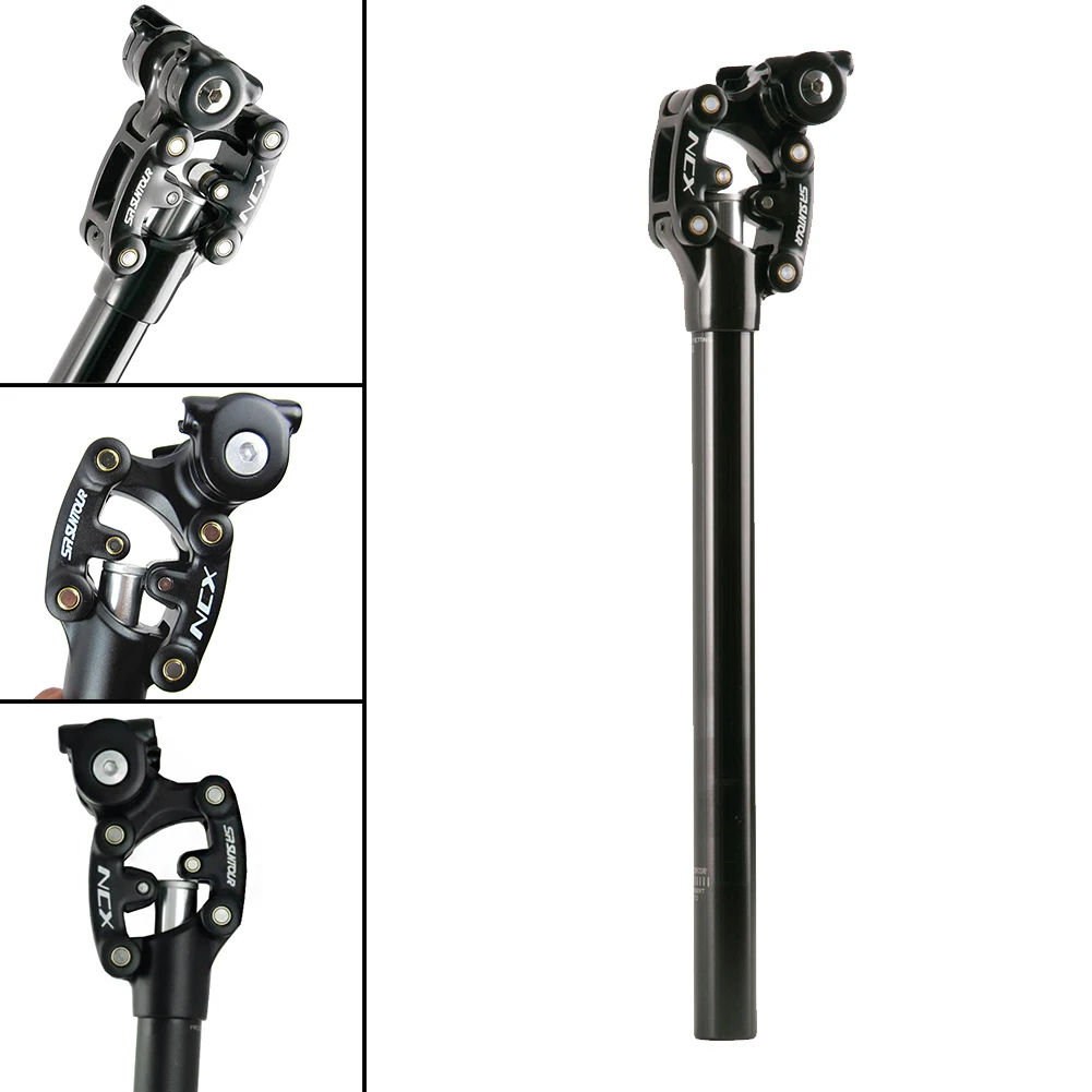 Replacement Sport Outdoor Rebound Shock Absorb Stabilizing Wear Resistant Removable Mountain Bike Riding Suspension Seat Post |