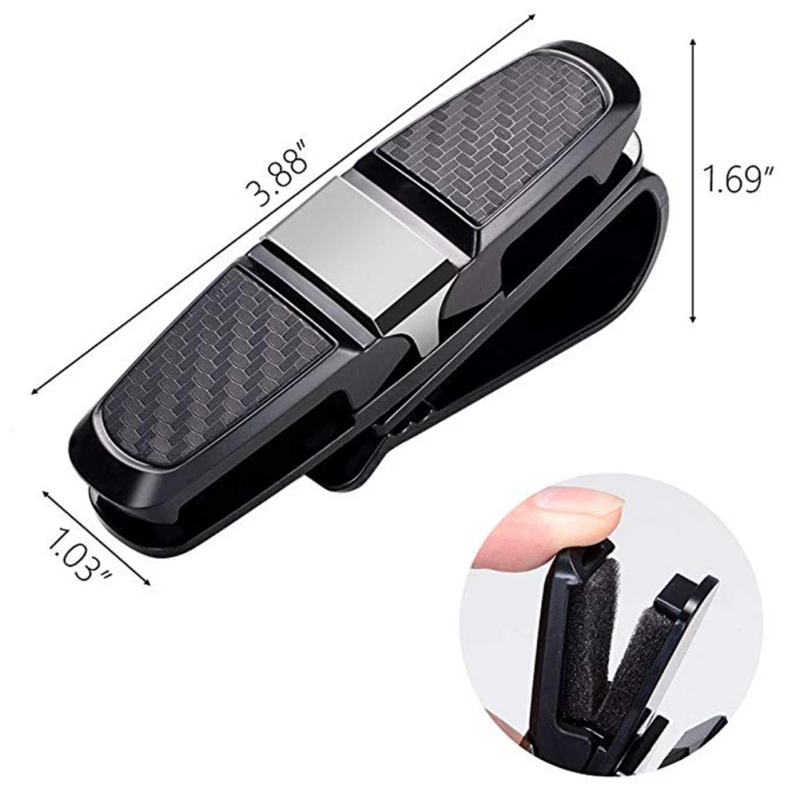 Лидер продаж портативный крепеж из АБС пластика зажим для билета карты