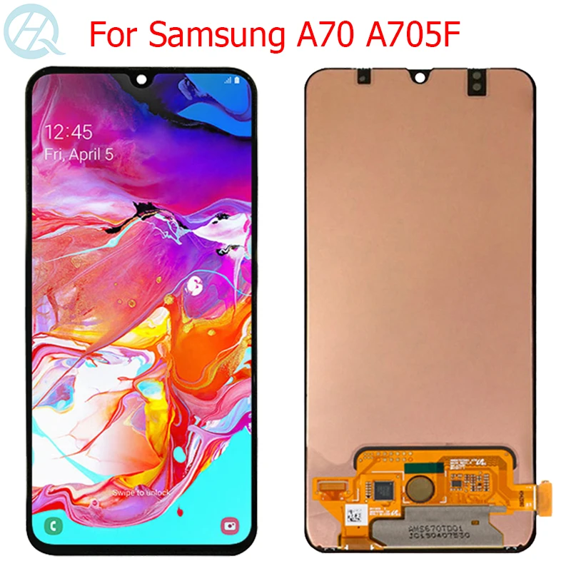 ЖК дисплей AMOLED для Samsung Galaxy A70 6 7 &quot с сенсорным экраном в сборе A705F/DS SM A705F