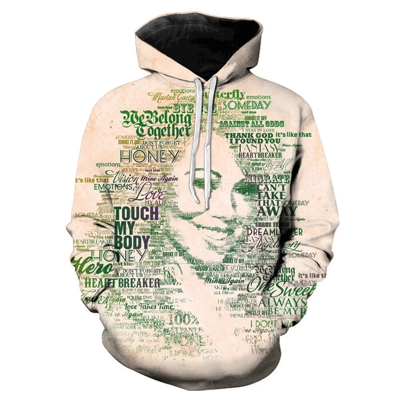 

Худи с 3D принтом для мужчин и женщин, в стиле хип-хоп