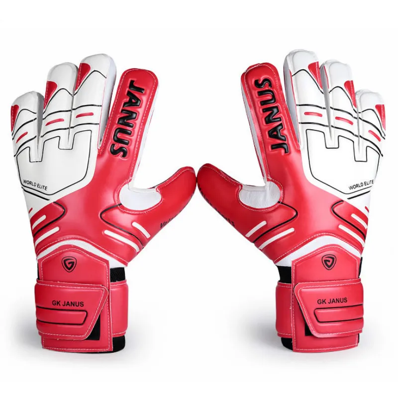 

Goal Professional Goalie Football Goalkeeper Protection Latex Gloves Fingers Soccer keeper Brand JANUS Gloves Thickened Gloves G