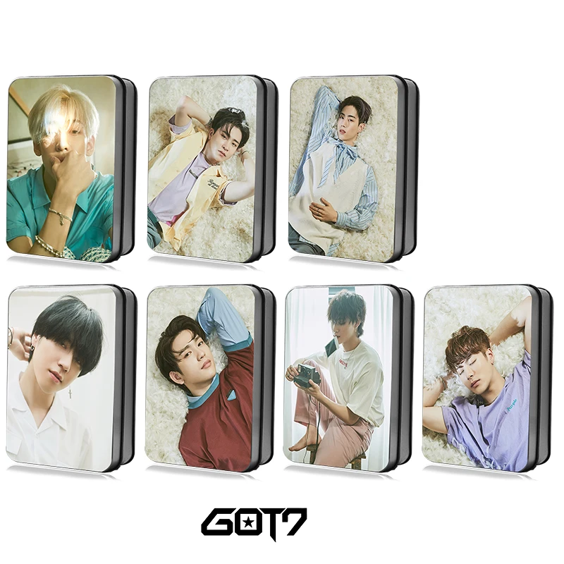 Третий альбом Kpop GOT7 &ltподарок: вы&gt Полароид фото ЛОМО карточка K-pop подарки для