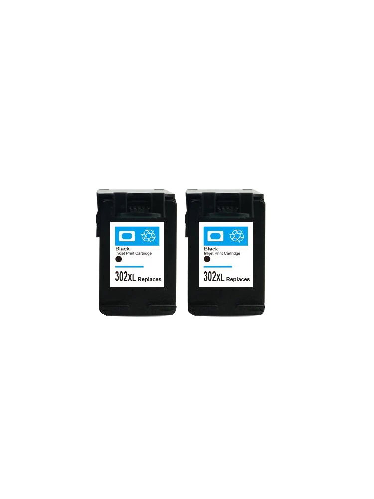 Картридж с черными чернилами для hp302 deskjet 2130 1110 1115 2134 2135 3630 Envy 4520 4522 4523 4524 2 шт. |