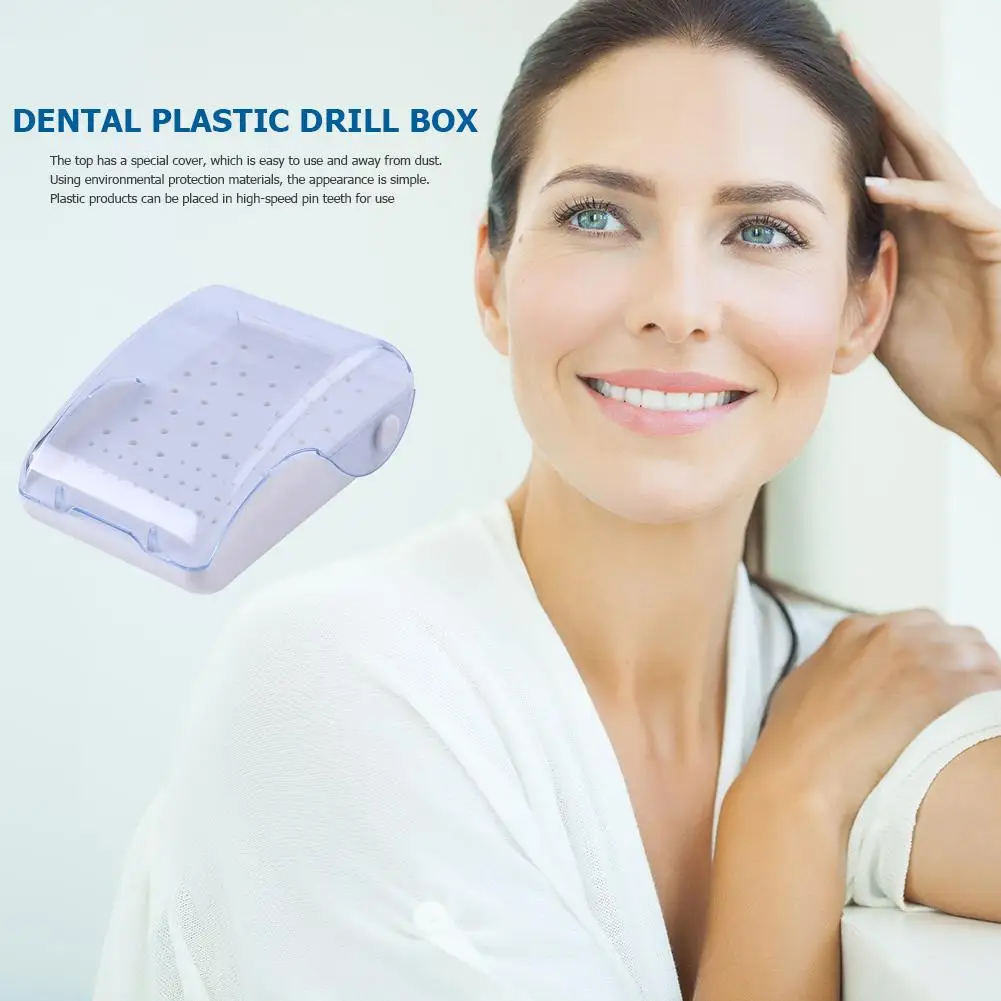Стоматологическая Пластик Бур коробка 60 инструмент для сверления отверстий