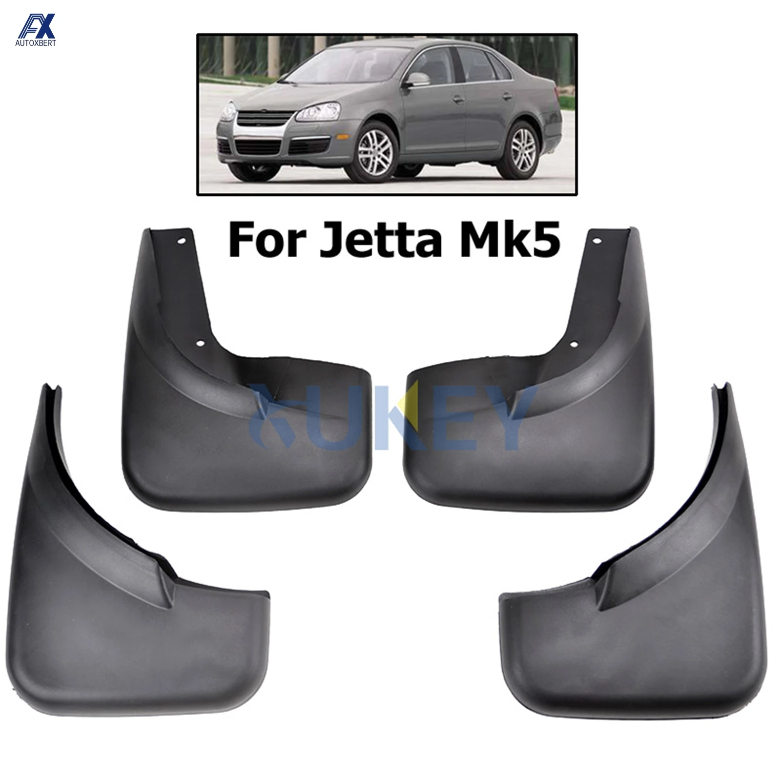 

Брызговики для VW Jetta A5 Mk5 Bora Vento GLI 2006-2011, 4 шт.