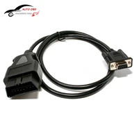 2022 obd 2 cable 16 pin to db9 female serial port rs232 adapter connector car cable 1 13 meter 16pin to db9 serial rs232 cable