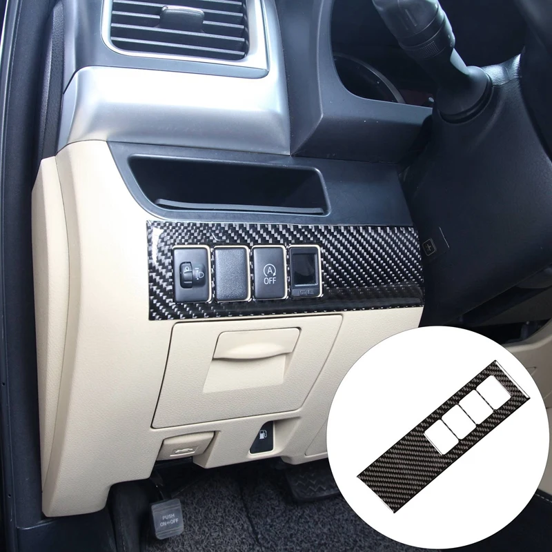 

Накладка на переключатель фары из АБС-пластика, декоративная накладка на кнопку для Toyota Highlander 2015-2018