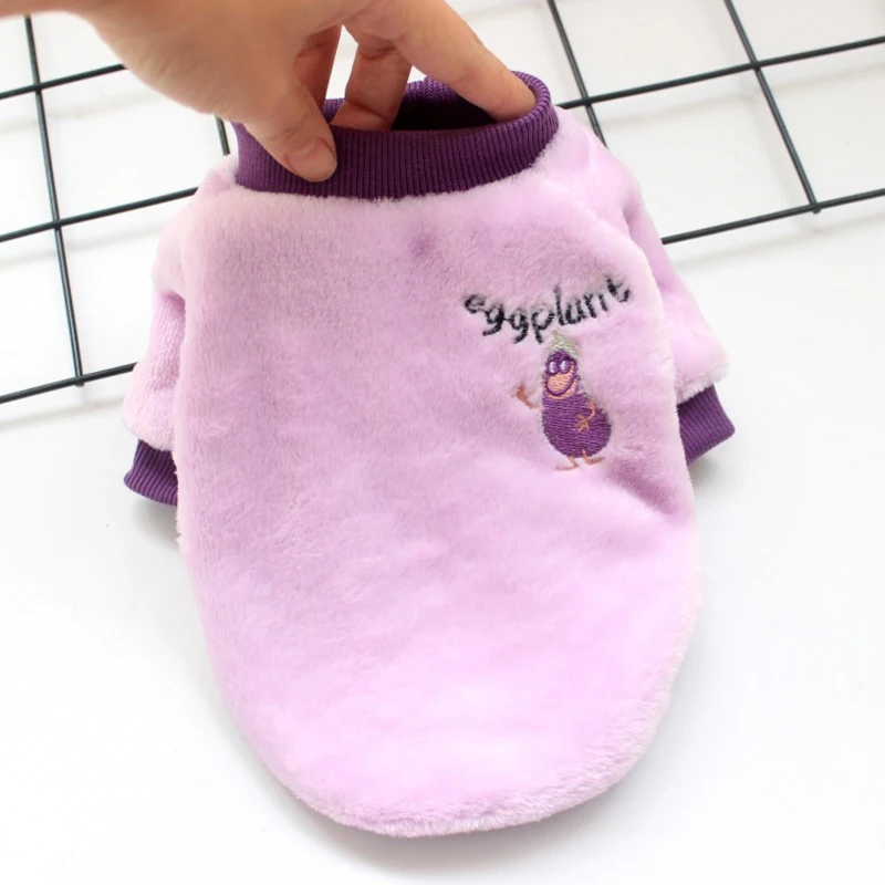 Теплая Флисовая одежда с принтом в виде собак Одежда изображением фруктов для