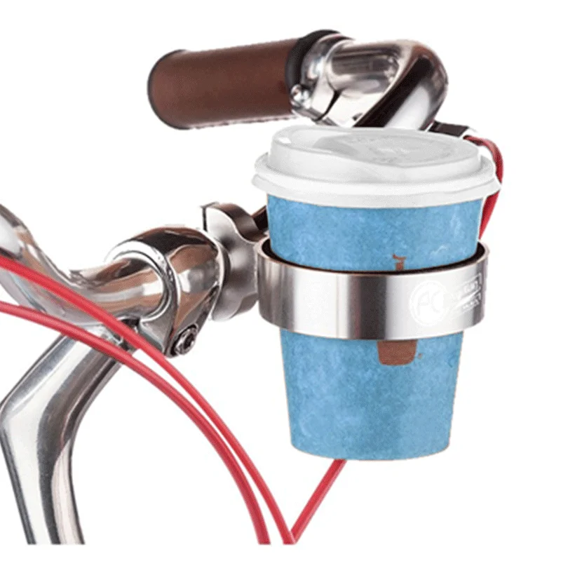Stylish Bicycle Bottle Cage Aluminum Milk Tea Cup Coffee Mug Beer Bracket 2019 New | Спорт и развлечения