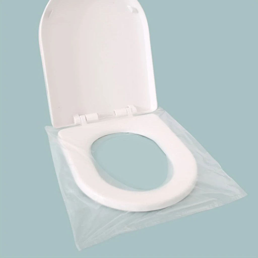 

50pcs Travel Toilet Seat Covers Disposable and Flushable Travel Accessories, for Kids & Toddler Potty