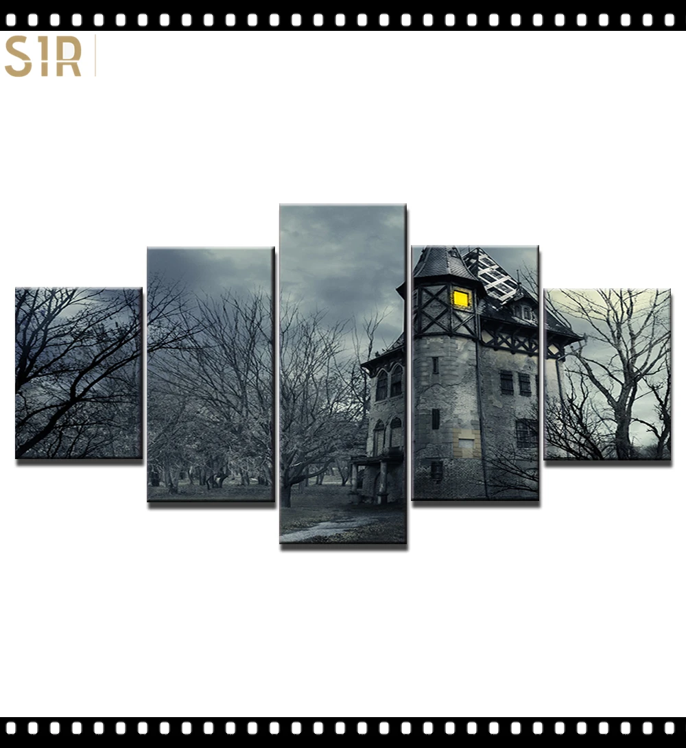 

Scenery Decorations for The Five - Part Poster Living Room Decoration Room Decor Anime Decor Wall Paintings Home Decor Wall Art