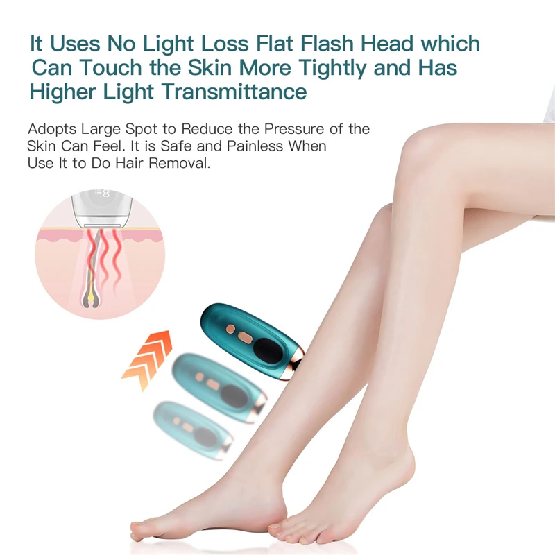 Дома держать депиляции лазерная мини волос лазерный эпилятор постоянное