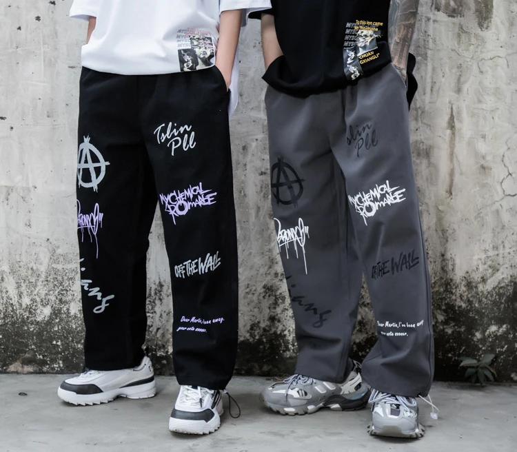 Брюки-карго свободного покроя с эластичным поясом | Мужская одежда