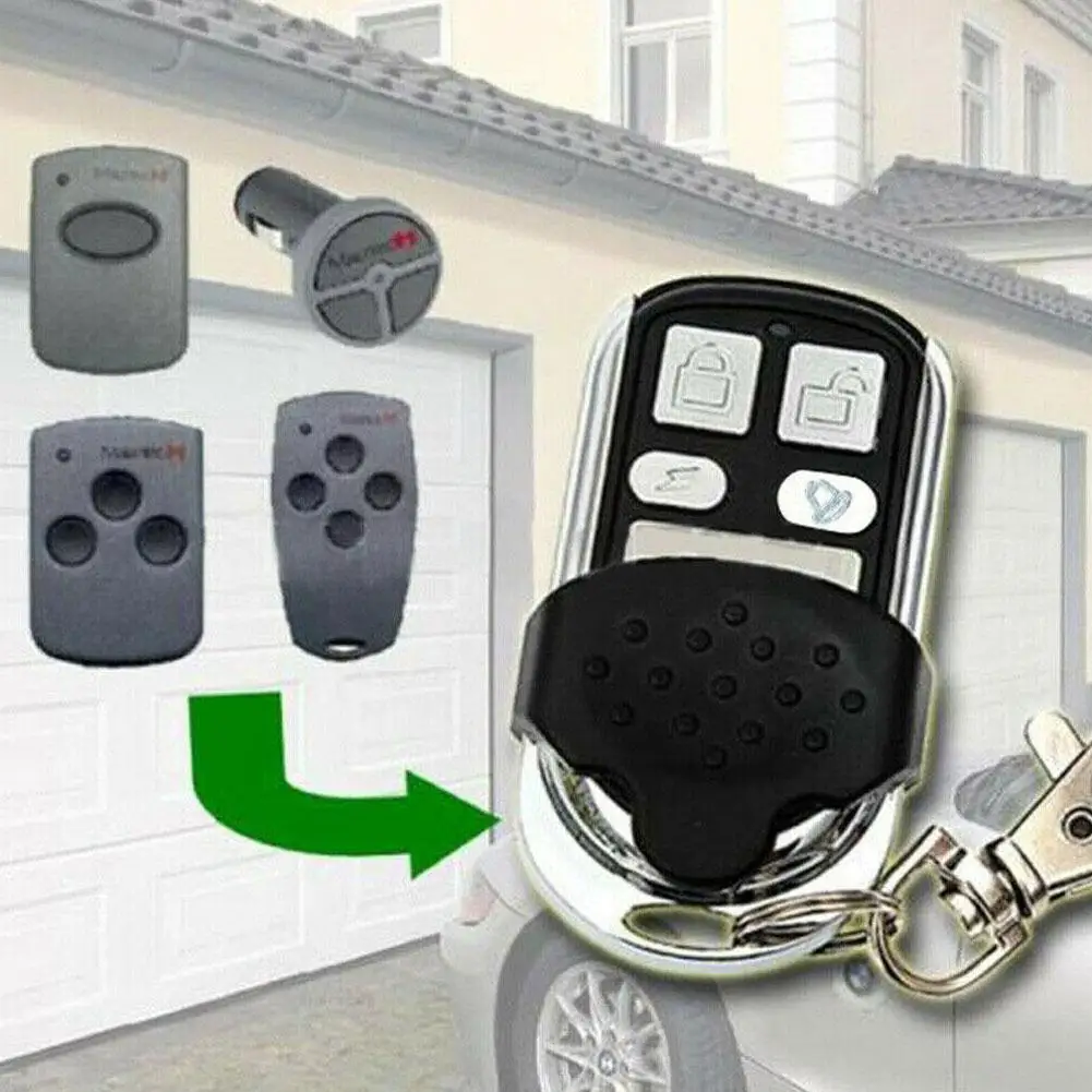 868mhz Copy Type Big Slide Metal Four-button Remote Self-copy Car Garage Control Door Clone Gate Road Home O5k6 | Электроника