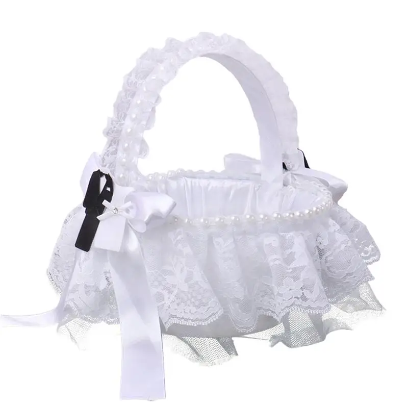 Свадебное платье подружки невесты маленькая Цветочная корзина для девочек