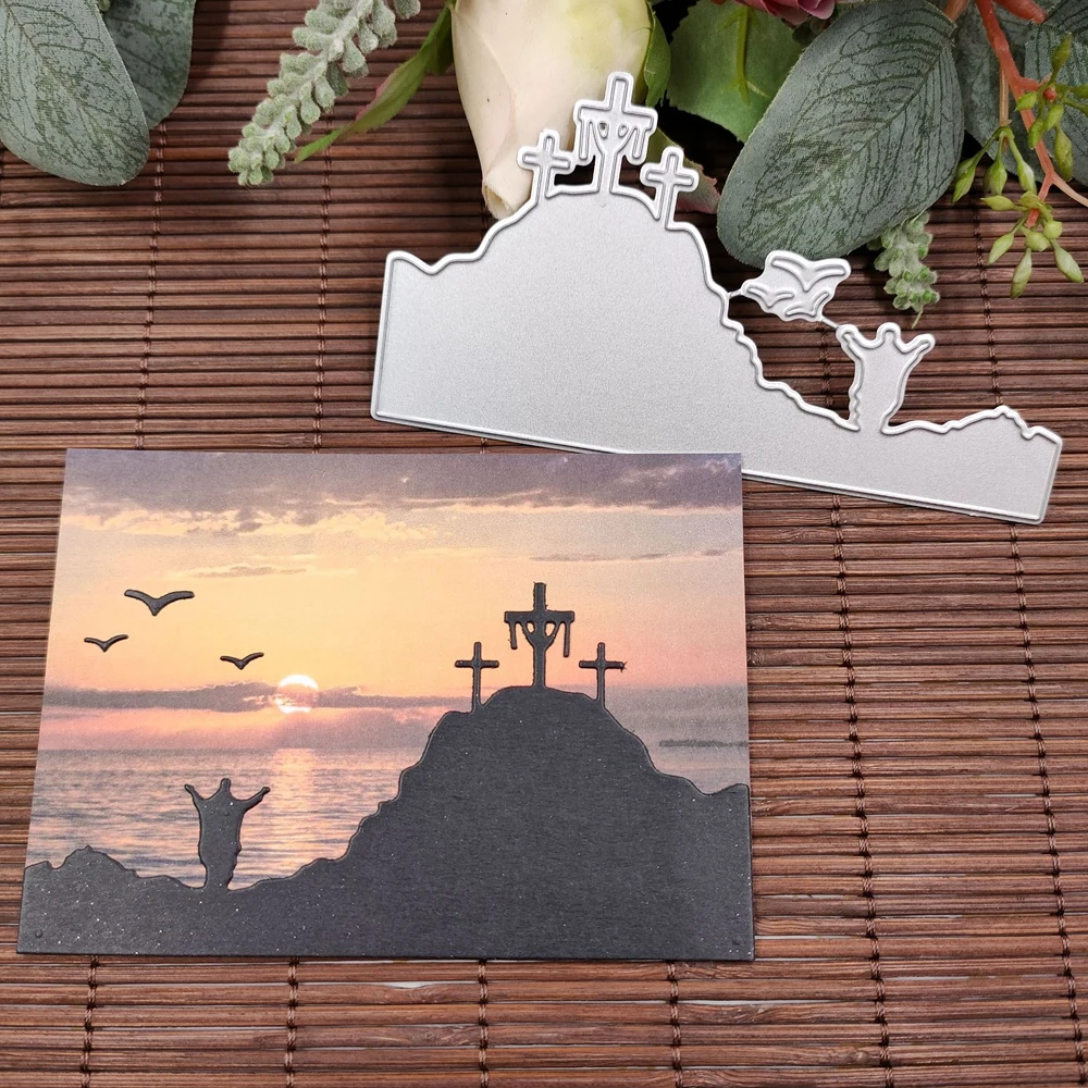 

Easter Cross Metal Cutting Dies Stencil Scrapbooking DIY Album Stamp Paper Card 2020 Stampin Up Stamps and Cutting Dies