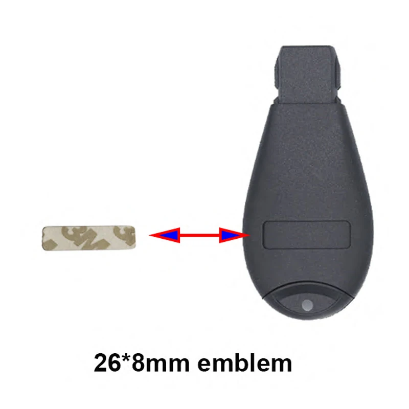 26x8 мм Автомобильный ключ Логотип Наклейка для смарт-карты