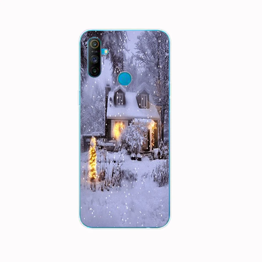39SD Рождественские огни Мягкий Силиконовый ТПУ чехол для телефона OPPO A1K A5S A7 AX7 A5 A9