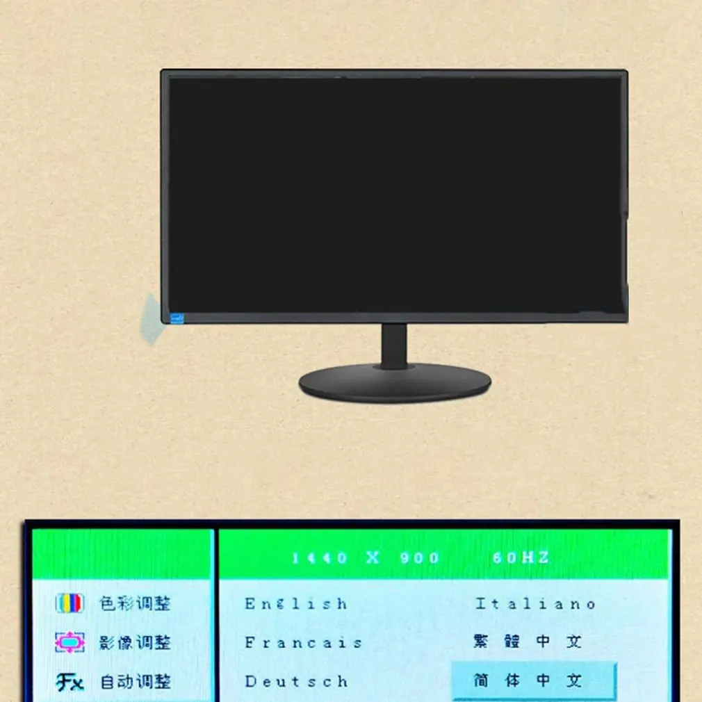 Компьютерный монитор HD LCD экран ТВ Настольный мониторинг игровой компьютер