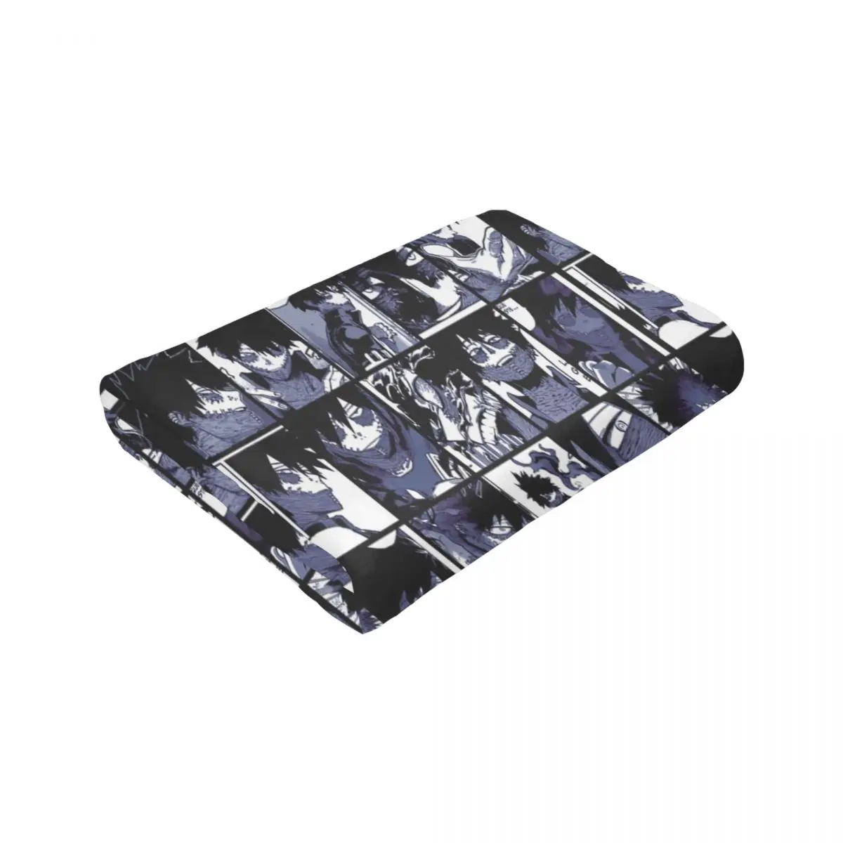 Dabi Collage Blanket Manga My Hero Academia Plush Warm Soft Flannel Fleece Throw Blankets For Bedding BedSheet Velvet Picnic images - 6