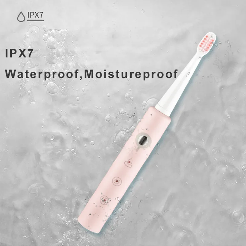 Щетка Зубная аккумуляторная ультразвуковая 33000 об/мин моющаяся | Бытовая техника