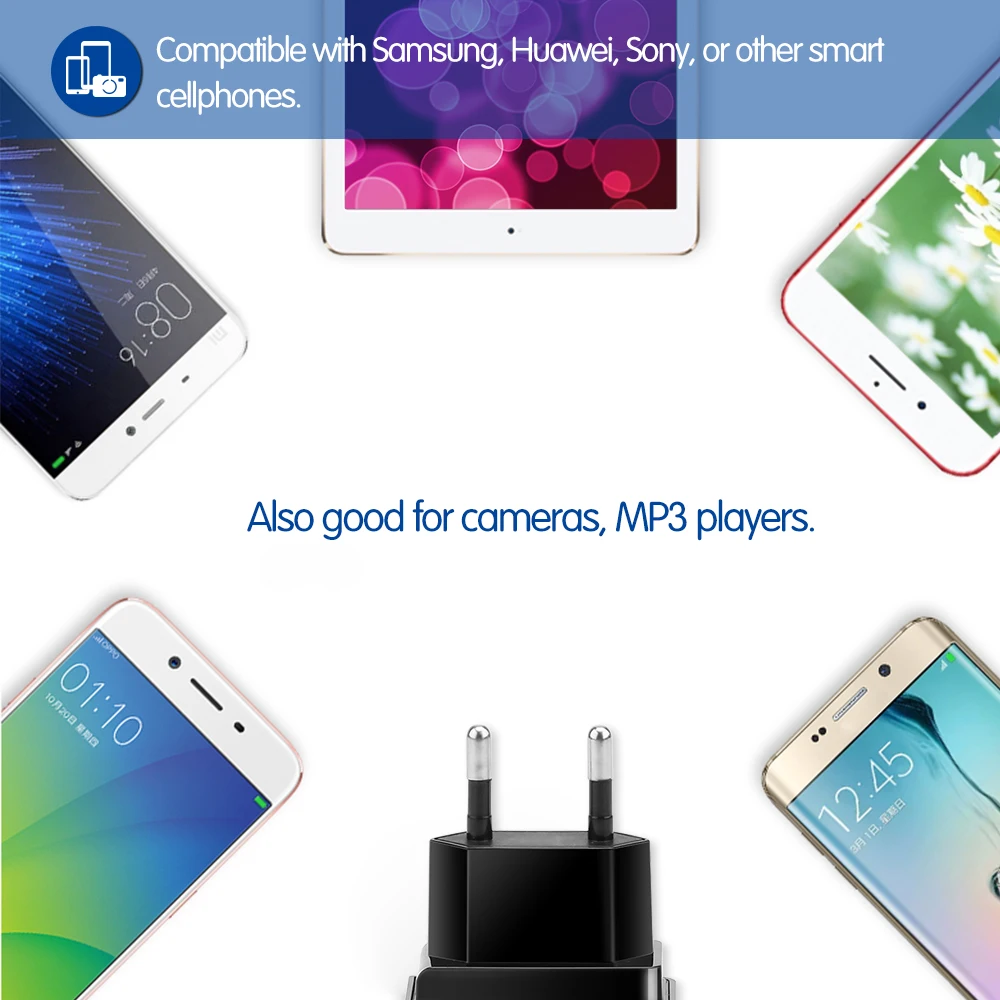 Сетевое зарядное устройство с 2 USB портами 3 А|Зарядные устройства для телефонов| |