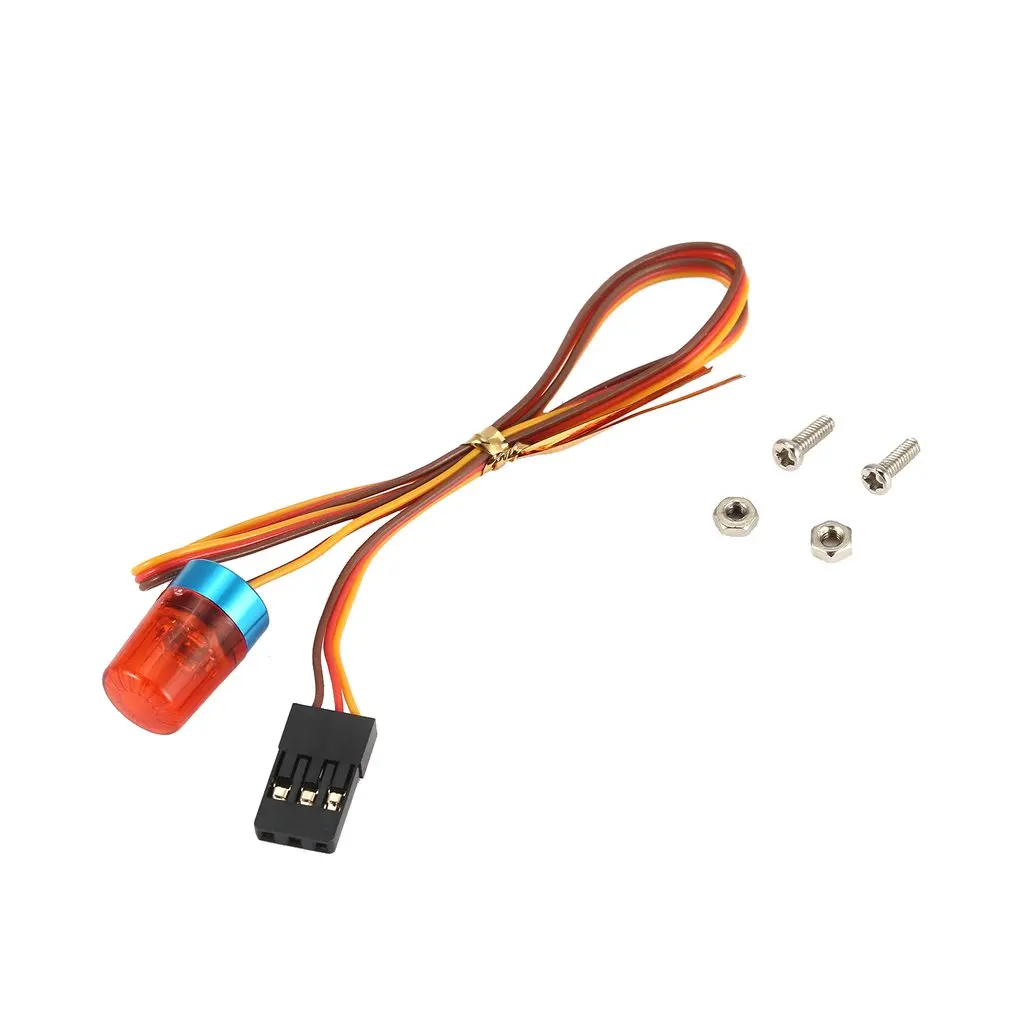 

AX-511 Circular Ultra Bright LED Light Strobing-blasting Flashing Fast-slow Rotating Mode RC Police Firefighting Ambulance Car H