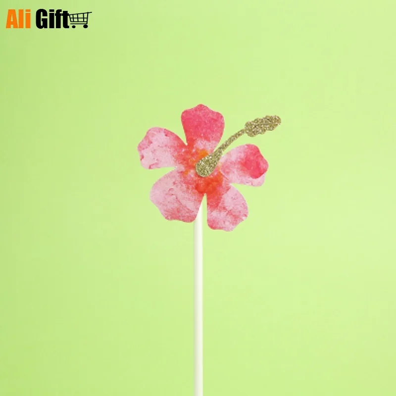 Свечи для торта Детские беспламенные с фламинго ароматические свечи на свадьбу и