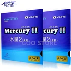 YINHE Mercury II  Mercury 2 YINHE 9000 Накладка для настольного тенниса Galaxy 9000d 9000e Pips-In оригинальная Накладка для пинг-понга YINHE