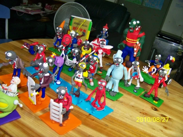 Растения против Зомби PVZ шар зомби гардантуар фигурки Diy Модель Legoings