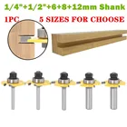 Фреза для резки по дереву, хвостовик 6 мм14 дюйма8 мм12 мм12,7 мм, 532 дюйма x12 дюйма, Концевая насадка для резки бисквита #20, режущая насадка для работ по дереву, 1 шт.