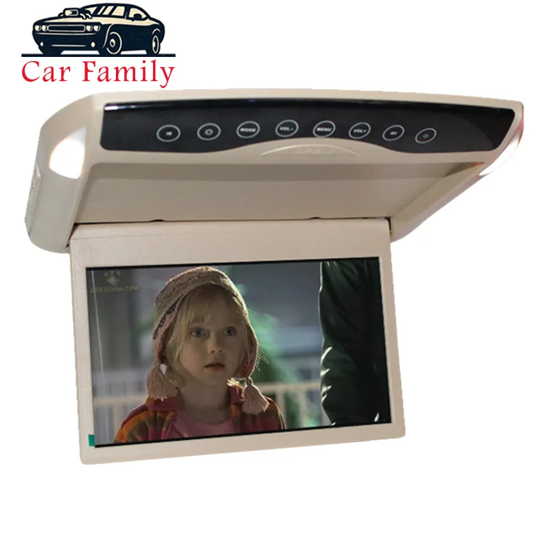 Семейный автомобильный 2 5 дюймовый монитор ультратонкий потолочный кровельный