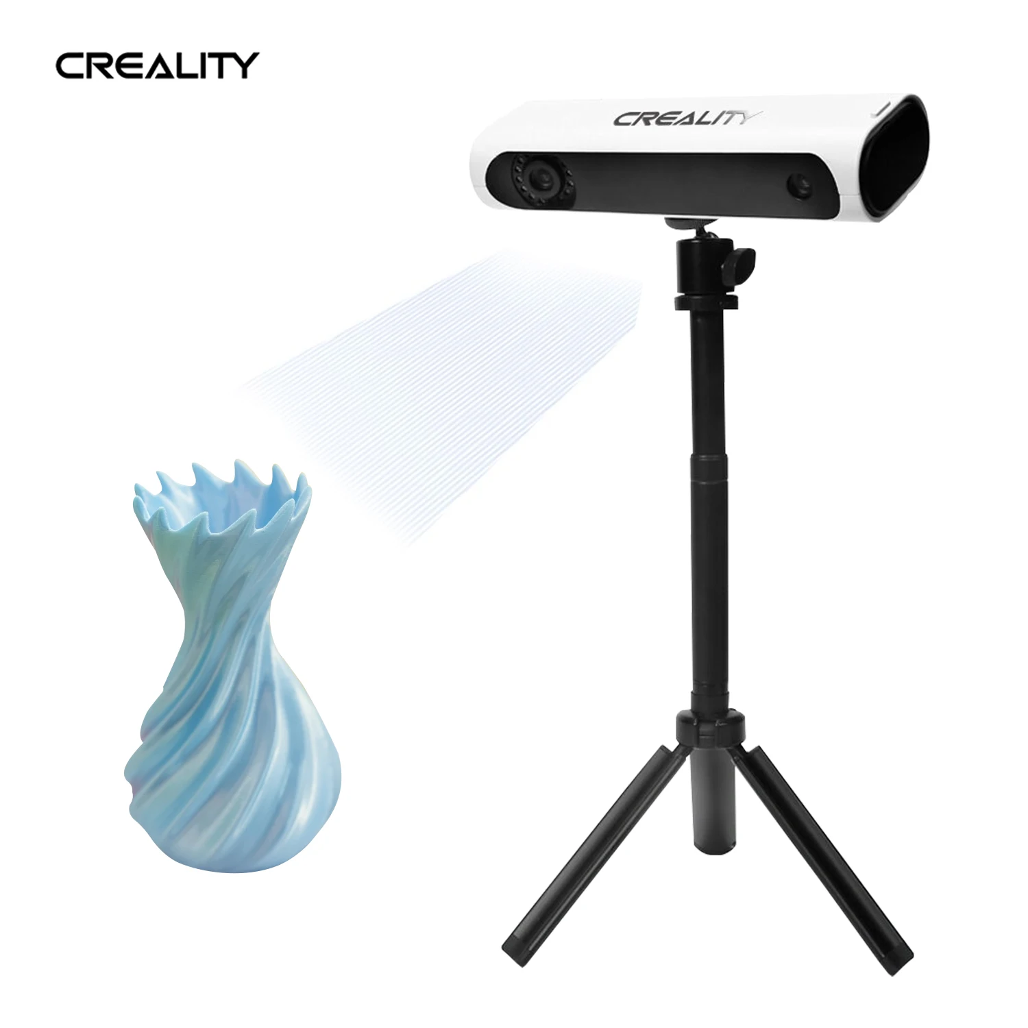 Creality 3D Scanner CR-SCAN01 Portable escaner 3d Modeling High Precision Support OBJ/STL Output Turntable |