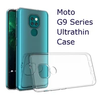 high quality transparent phone case for motorola g9 play power g 5g plus soft tpu mobile back cover moto g9play g9plus clear bag