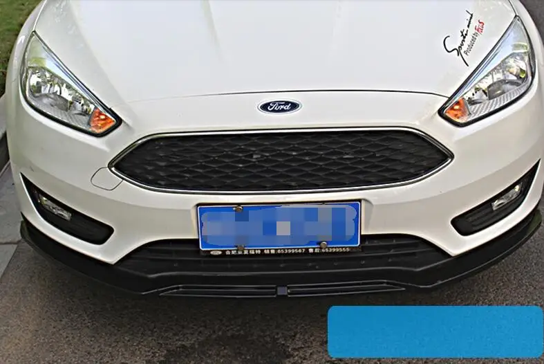 Спойлер для Ford Focus 2016 2018 задний спойлер ABS диффузор переднего бампера защитные