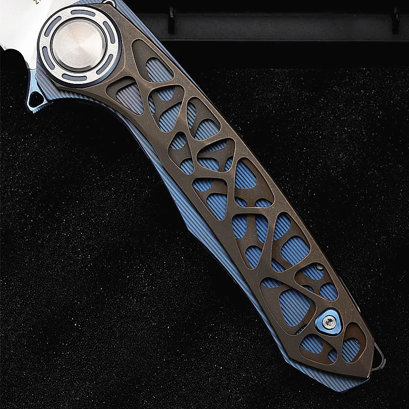 Складной тактический нож M390 из титановой стали тактические ножи TC4 для выживания