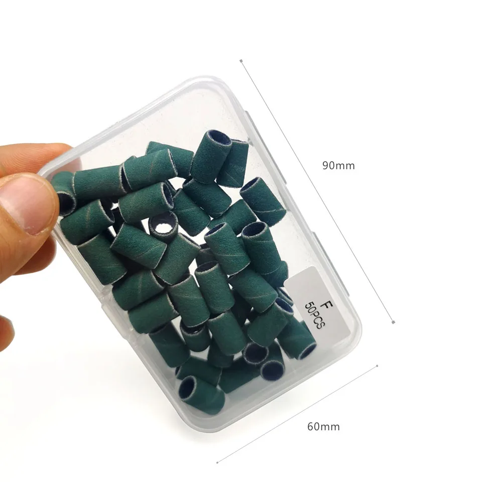 50 шт. зеленые шлифовальные ленты без оправки