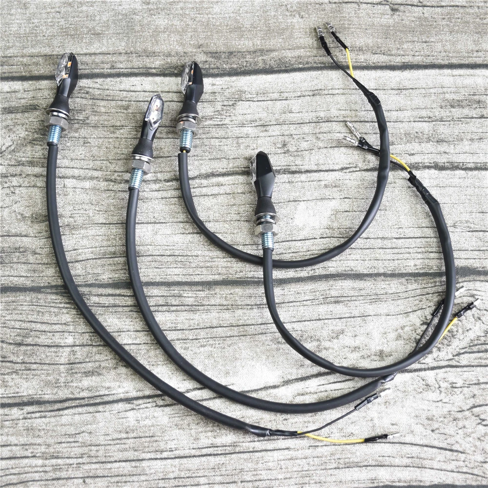 2 шт. светодиодсветильник поворотники для мотоцикла из алюминиевого сплава |