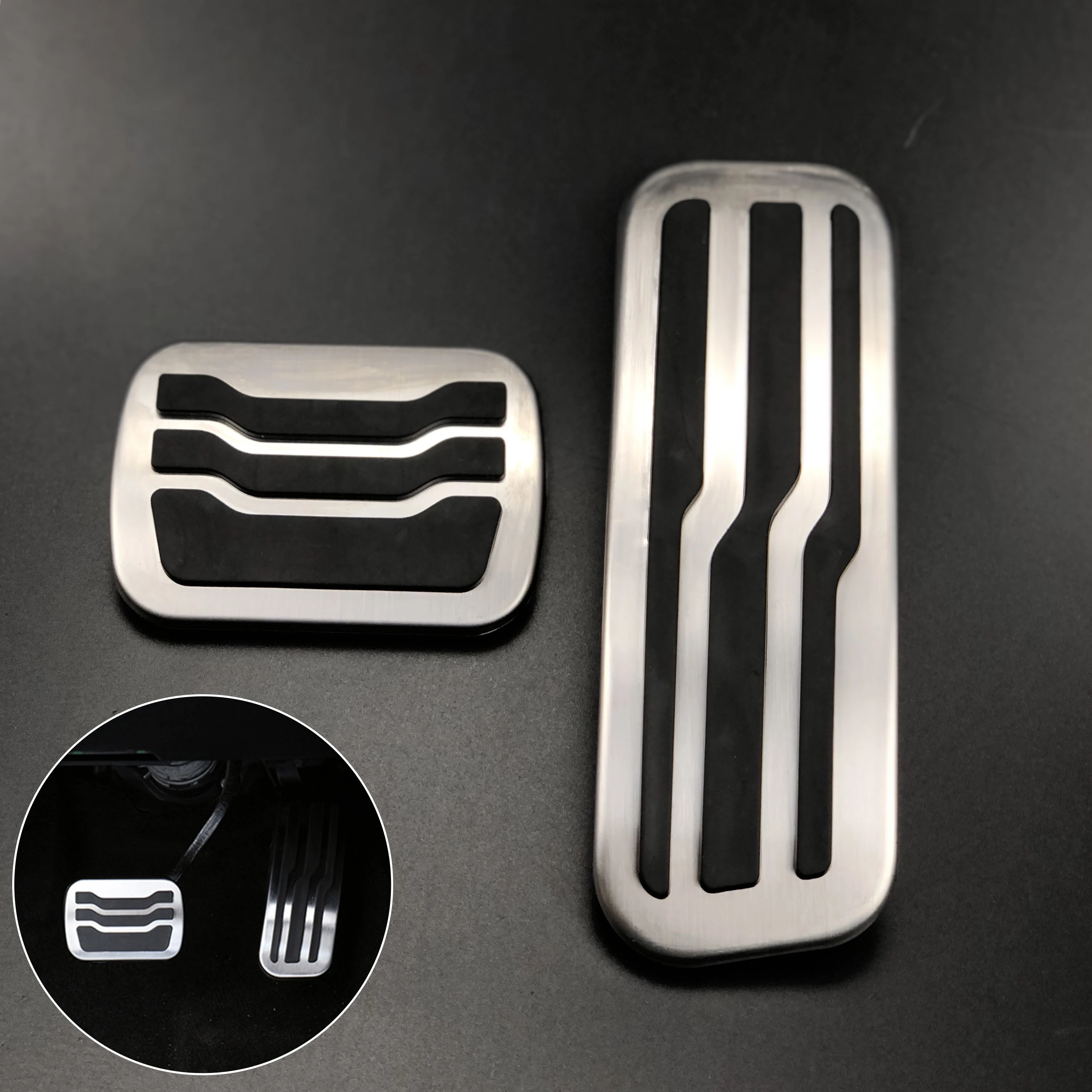 Без сверла автомобиля ножной газ топлива педаль тормоза колодки аксессуар для Ford