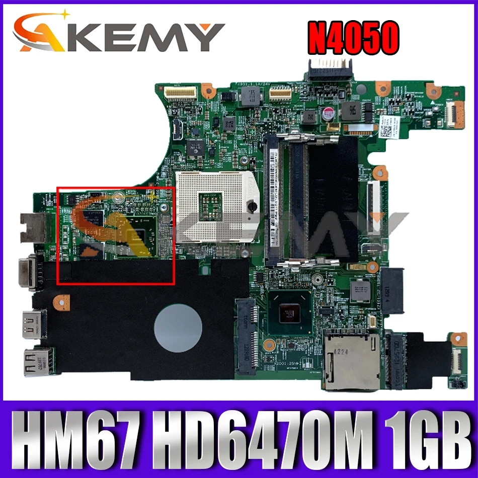 

Original mainboard CN-07NMC8 07NMC8 FOR DELL Inspiron N4050 laptop motherboard With HM67 HD 6470M 1GB 100% TESTED OK