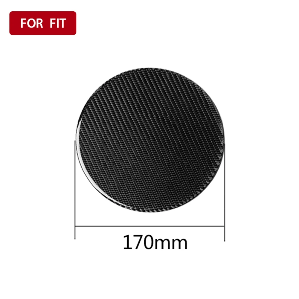 

Carbon Fiber Car Fuel Tank Cover Sticker Fuel Cap Cover Gas Lid Decal Cover Trim for Honda Fit/Jazz 2014-2018