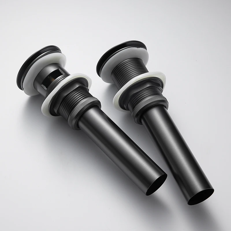 Латунная сливная раковина для ванной комнаты Gunmetal металлические сливные отходы