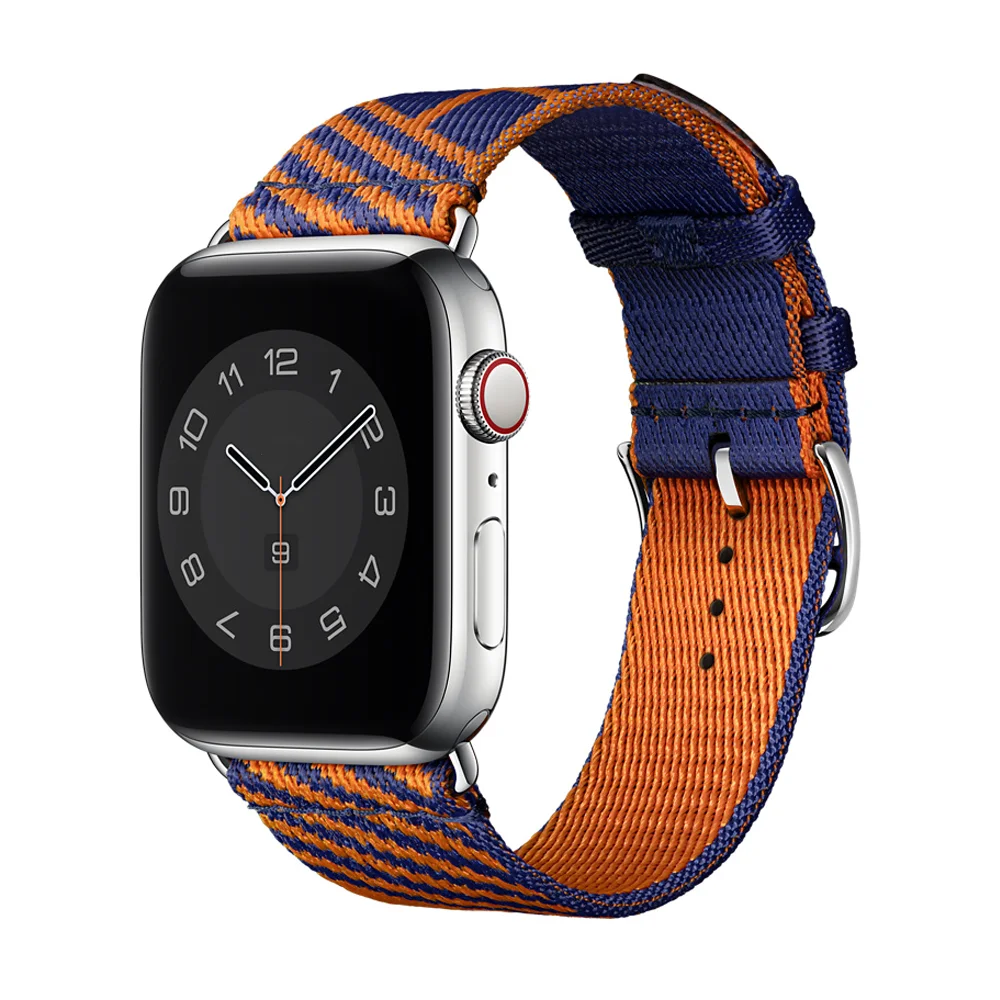 Ремешок для часов apple watch нейлоновый 44/40/42/38 мм | Наручные часы