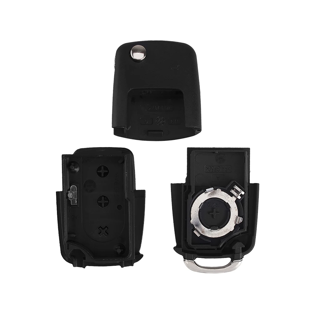 KEYYOU 3 кнопки Складная откидная оболочка ключа дистанционного управления Чехол