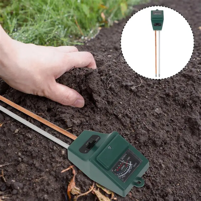 

1pc Convenient Practical Durable Soil Moisture Tester Soil Tester Soil pH Tester