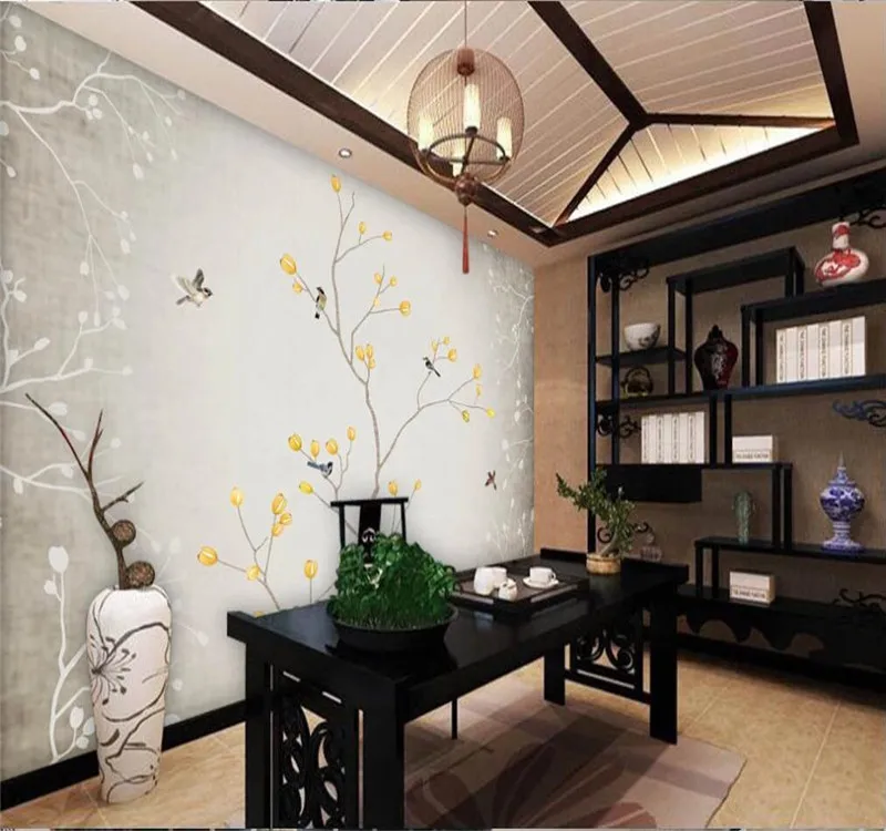 Настенные обои на заказ украшение для дома ностальгические в скандинавском